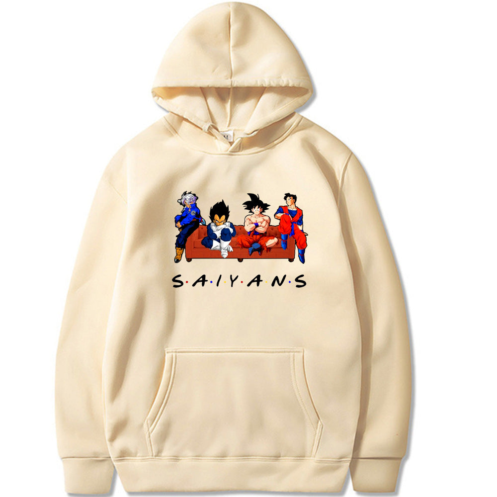Dragon Ball Super Friends style Hoodies
