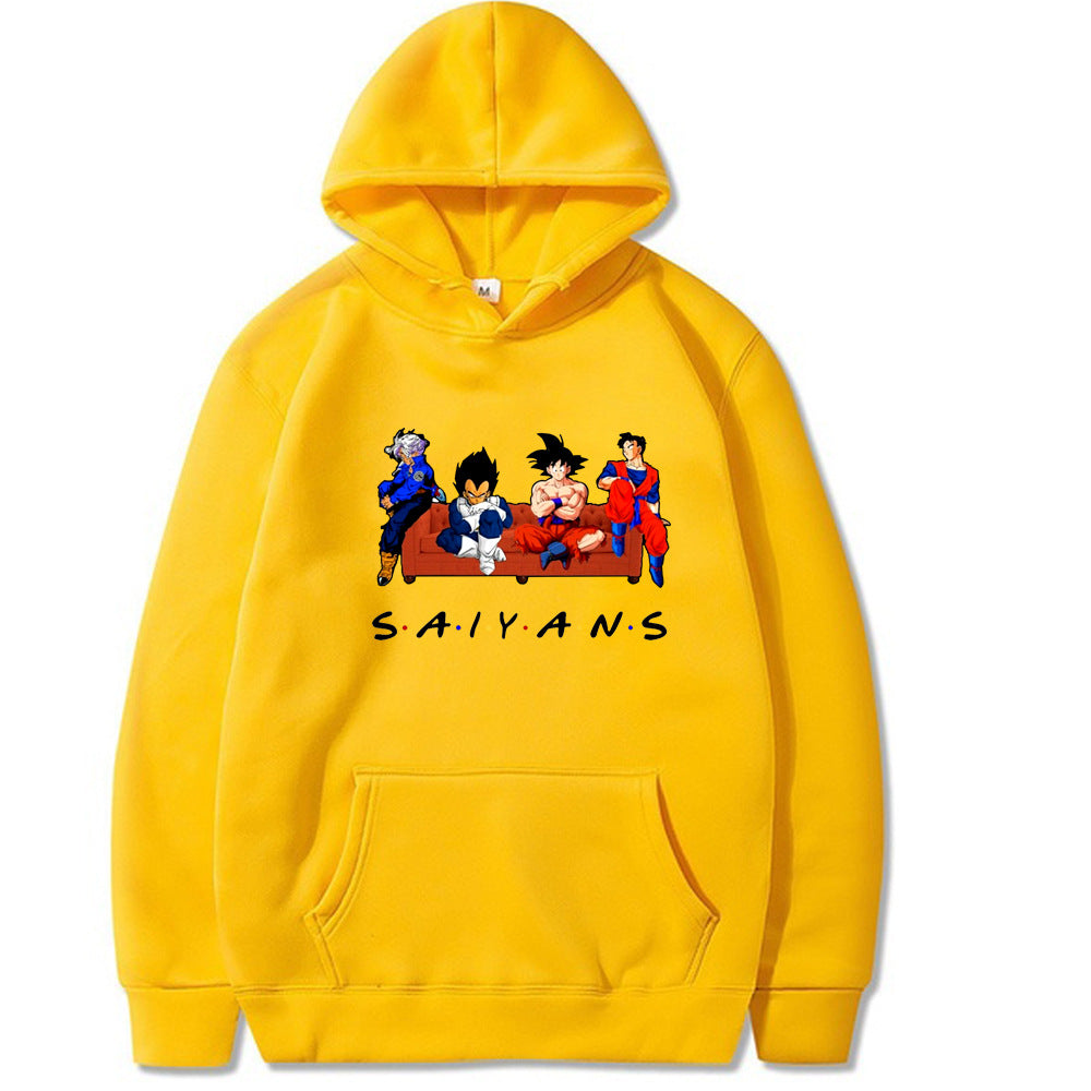Dragon Ball Super Friends style Hoodies