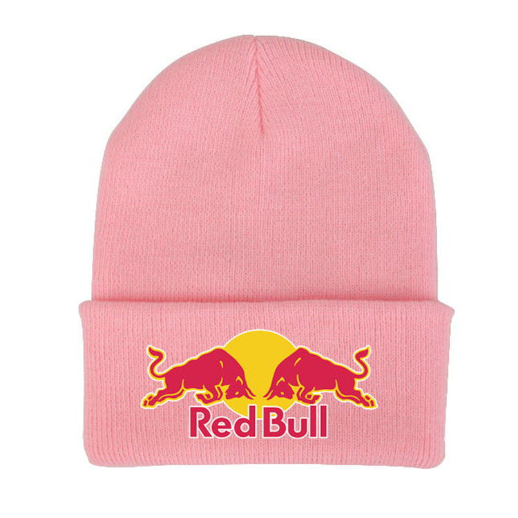 Red Bull Skull Beanie