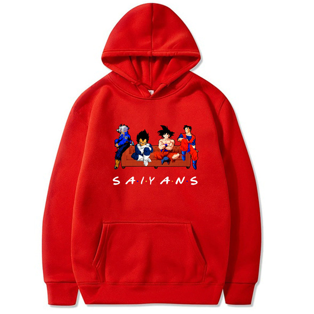 Dragon Ball Super Friends style Hoodies