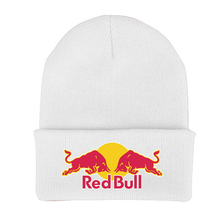 Red Bull Skull Beanie