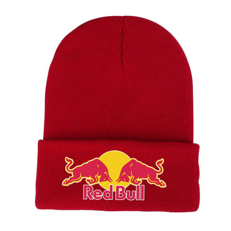 Red Bull Skull Beanie
