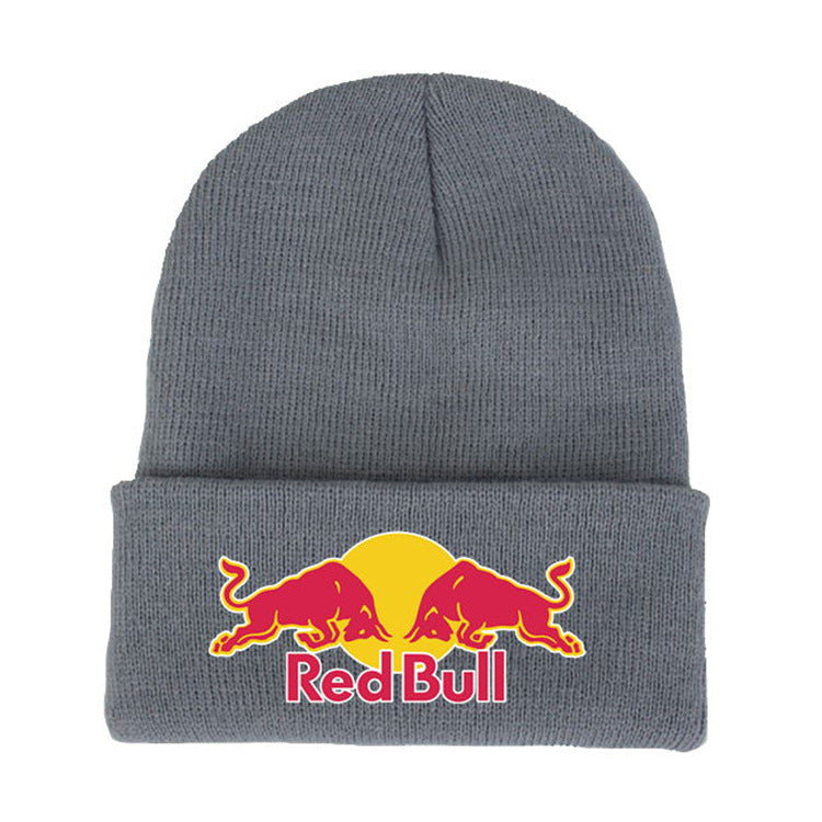 Red Bull Skull Beanie