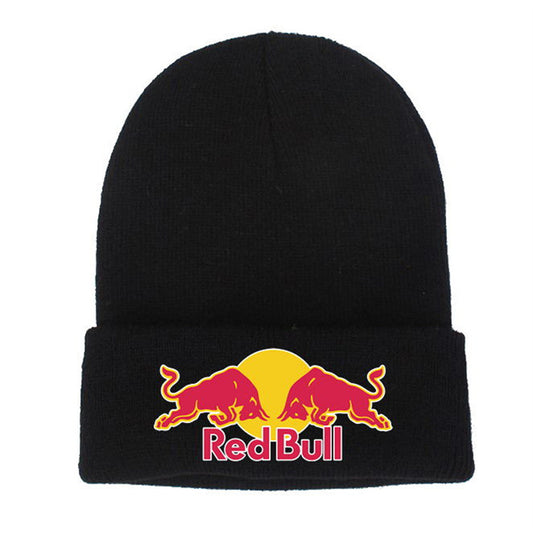Red Bull Skull Beanie