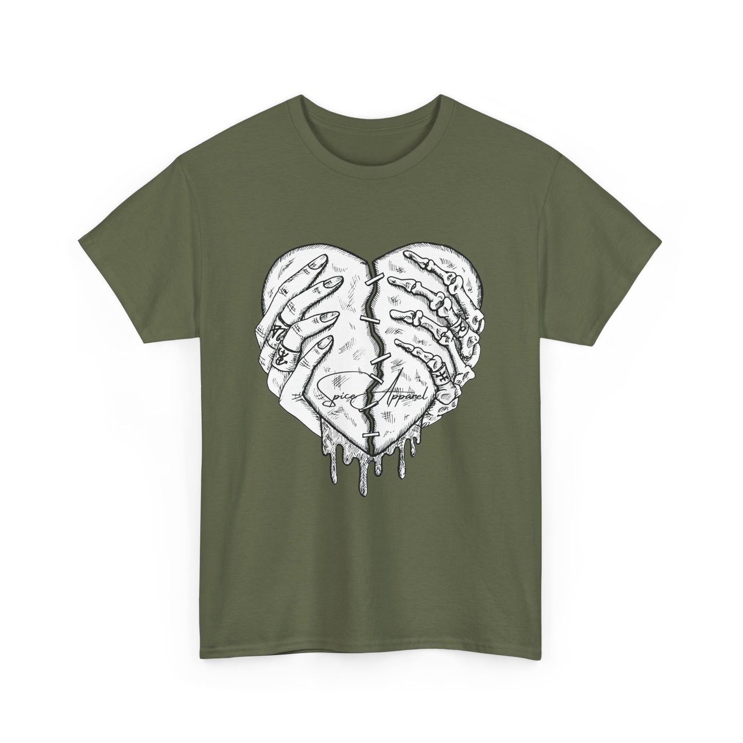 Spice Apparel Original "Heartfelt"" Heavy Cotton Tee