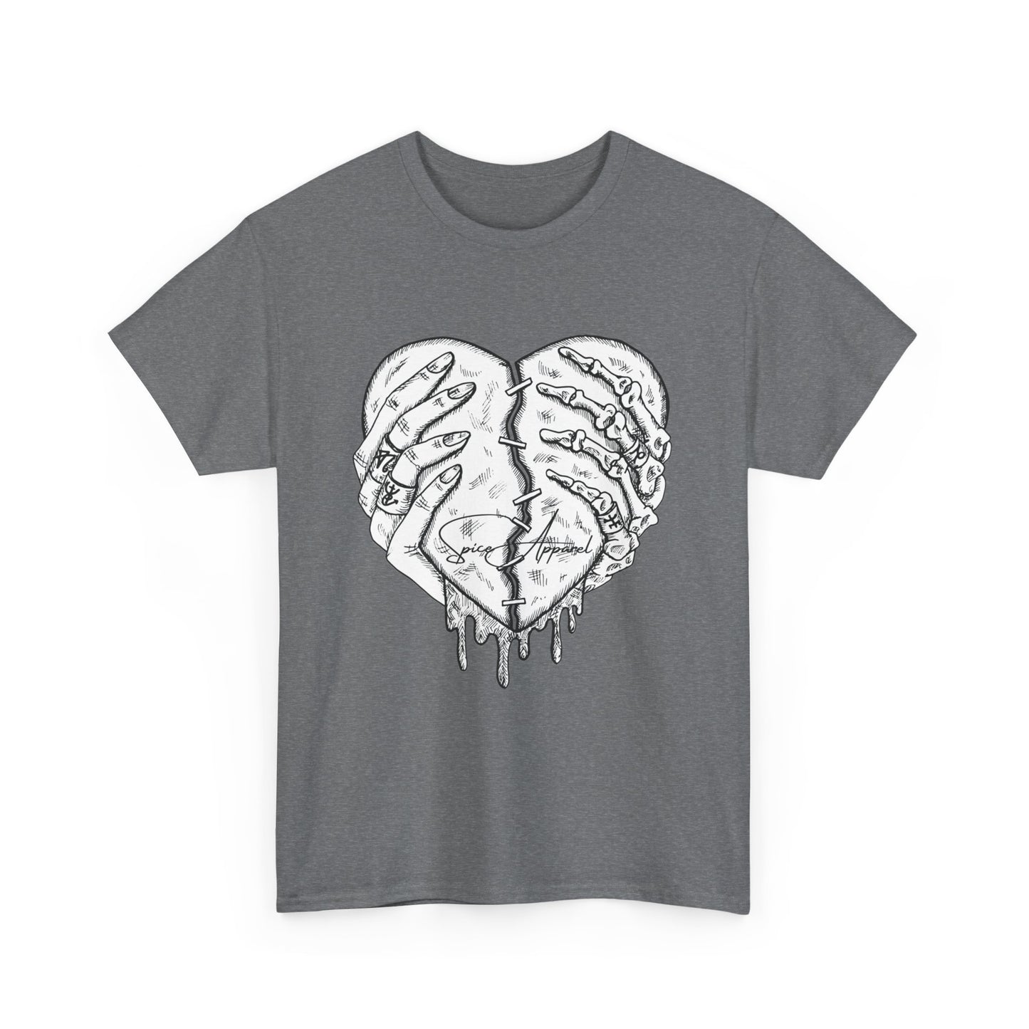 Spice Apparel Original "Heartfelt"" Heavy Cotton Tee