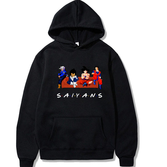 Dragon Ball Super Friends style Hoodies