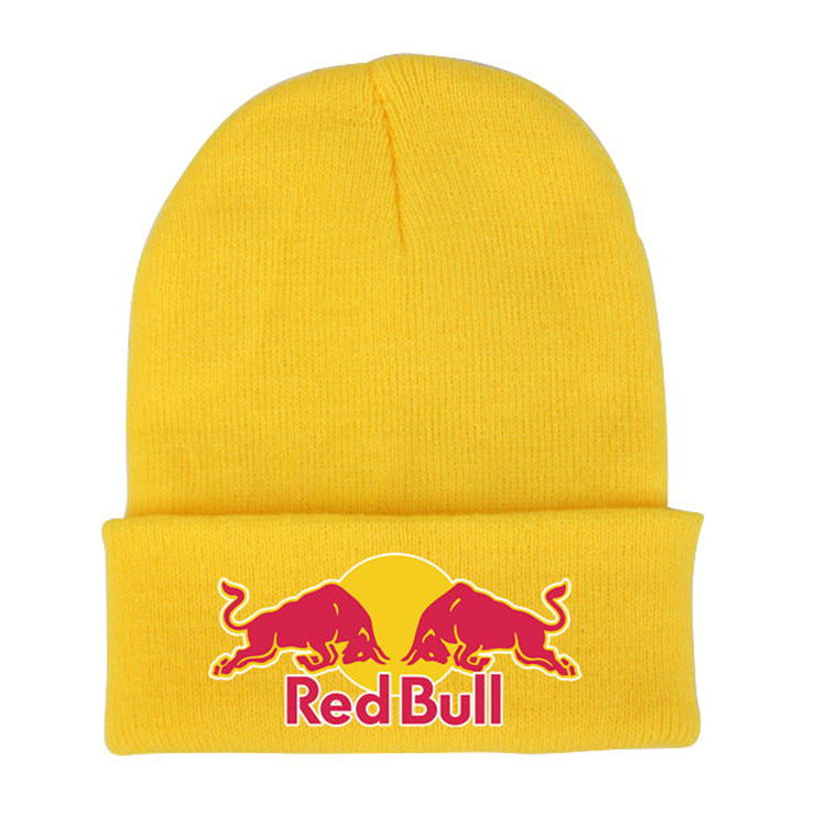 Red Bull Skull Beanie