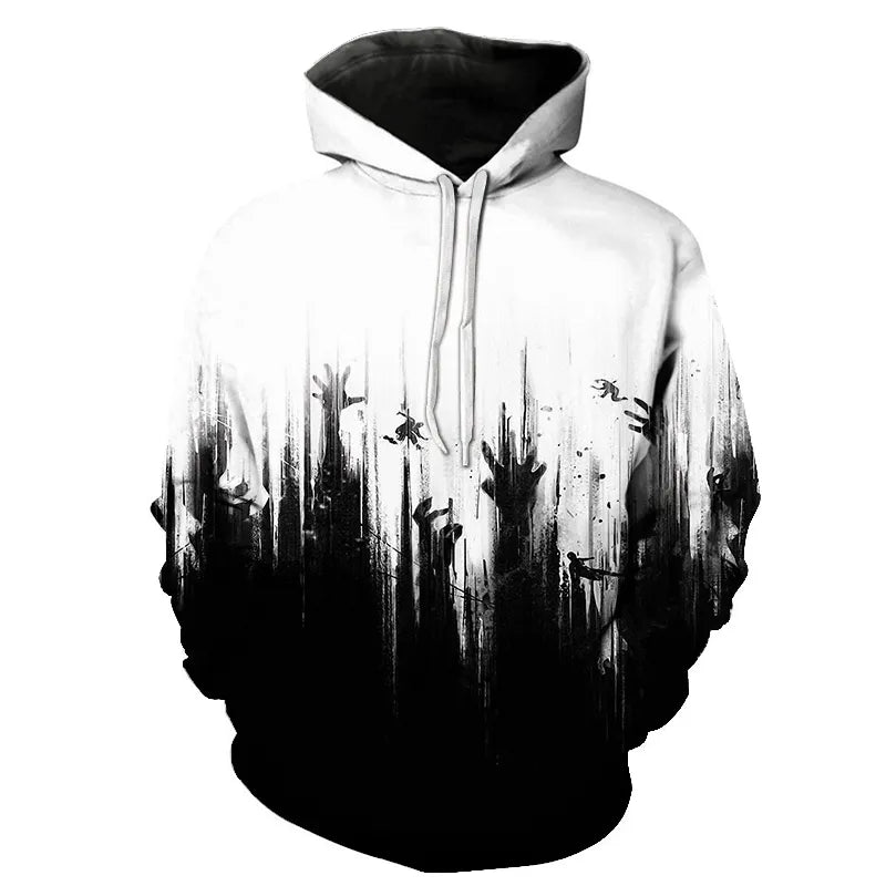 Horror Style Polyester Hoody