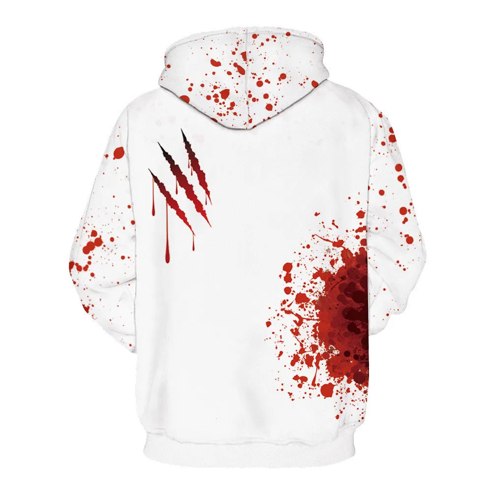 Horror Style Polyester Hoody